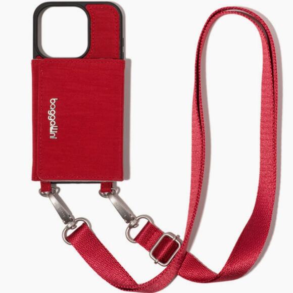 Baggallini On The Go iPhone 15 Pro Card Case Crossbody - Picture 1 of 6